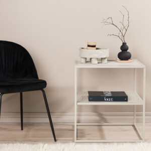Netz – Table basse – Beige – 55 x 55 cm