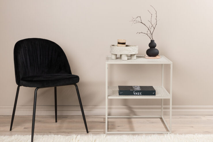 Netz – Table basse – Beige – 55 x 55 cm