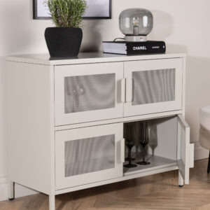 Nett – Meuble de rangement – Beige – 40 x 75 x 90 cm