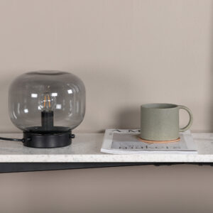 Bollonelie – Lampe à poser – Noir – ⌀19 cm