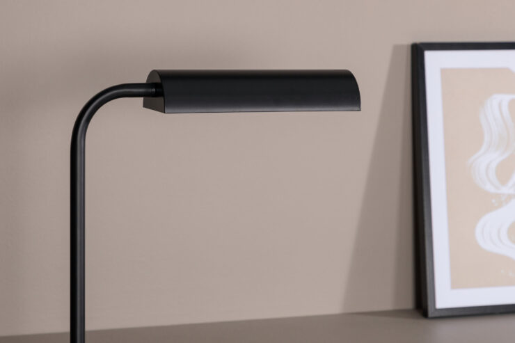 Harmonica – Lampadaire – Noir – 35 x 144 x 26 cm