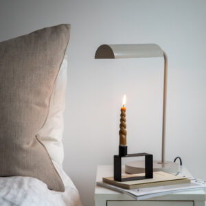 Harmonica – Lampe à poser – Beige – 34 x 43 x 18 cm