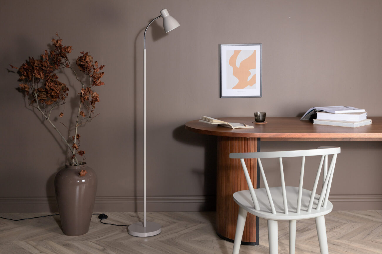 Lina – Lampadaire – Beige – 23 x 150 x 23 cm