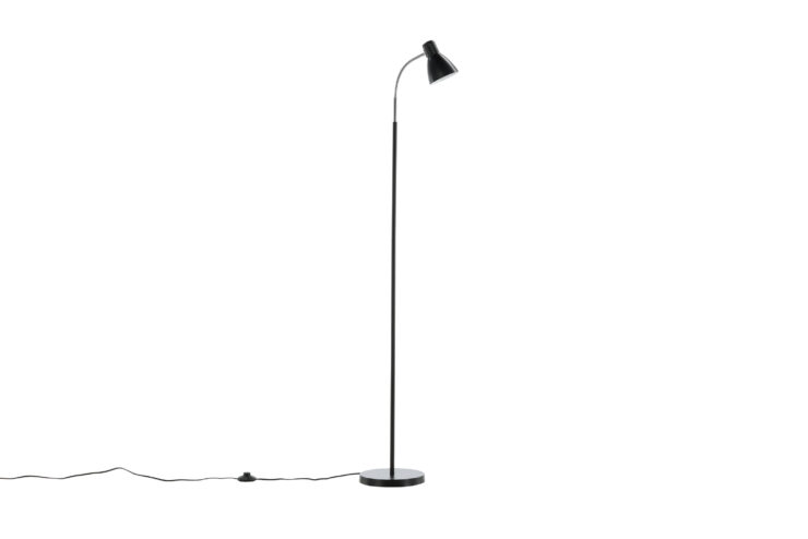 Lina – Lampadaire – Noir – 23 x 150 x 23 cm