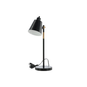 Skott – Lampe à poser – Noir, Naturel – 31 x 58 x 18 cm