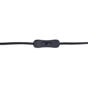 Skott – Lampe à poser – Noir, Naturel – 31 x 58 x 18 cm