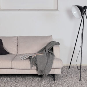 Tiv – Lampadaire – Noir, Blanc – 73 x 140 x 63 cm