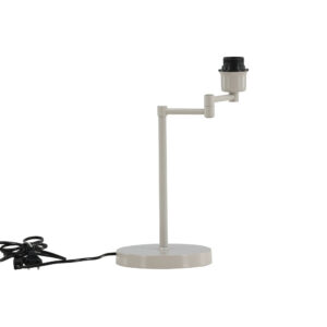 Virro – Lampe à poser – Beige, Noir – 41 x 41,5 x 19 cm