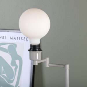 Virro – Lampe à poser – Beige, Noir – 41 x 41,5 x 19 cm