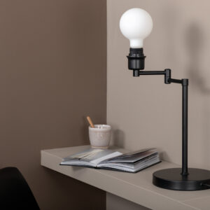 Virro – Lampe à poser – Noir – 41 x 42 x 19 cm