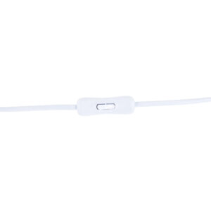 Kona – Lampe à poser – Beige, Blanc – 25 x 51 x 18 cm