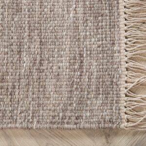 Cyrus – Tapis de salon – Beige – 250 x 80 cm