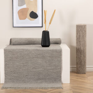Cyrus – Tapis de salon – Gris – 250 x 80 cm