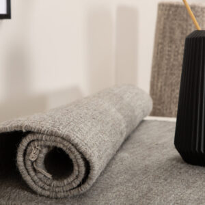 Cyrus – Tapis de salon – Gris – 250 x 80 cm