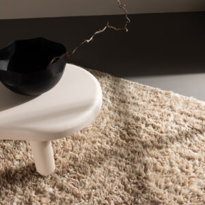 Leiko – Tapis de salon – Beige – 300 x 200 cm