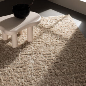 Leiko – Tapis de salon – Beige – 300 x 200 cm