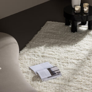 Leiko – Tapis de salon – Blanc – 230 x 160 cm