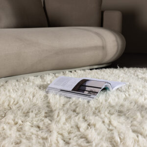 Leiko – Tapis de salon – Blanc – 230 x 160 cm