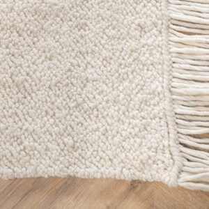 Betina – Tapis de salon – Blanc – 300 x 200 cm