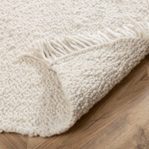Betina – Tapis de salon – Blanc – 300 x 200 cm