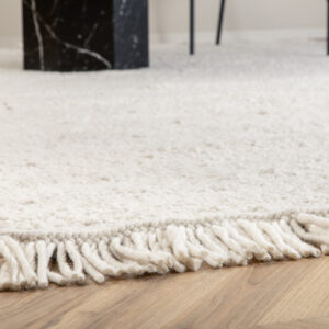 Betina – Tapis de salon – Blanc – 300 x 200 cm