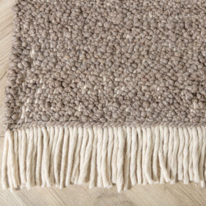 Betina – Tapis de salon – Marron – 300 x 200 cm