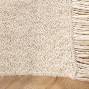 Betina – Tapis de salon – Blanc – 400 x 300 cm