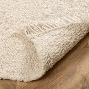 Betina – Tapis de salon – Blanc – 400 x 300 cm
