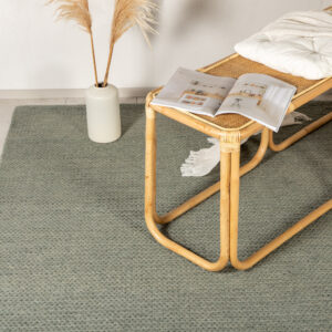 Marta – Tapis de salon – Vert clair, Vert – 350 x 250 cm