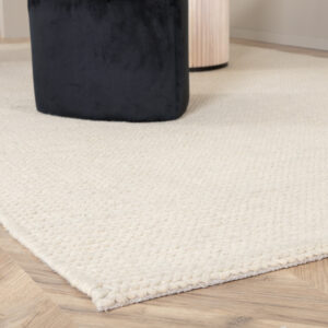 Marta – Tapis de salon – Blanc – 350 x 250 cm