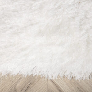 Grace – Tapis de salon – Blanc – 300 x 300 cm