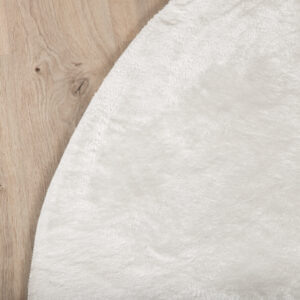 Blanca – Tapis de salon – Blanc – ⌀200 cm