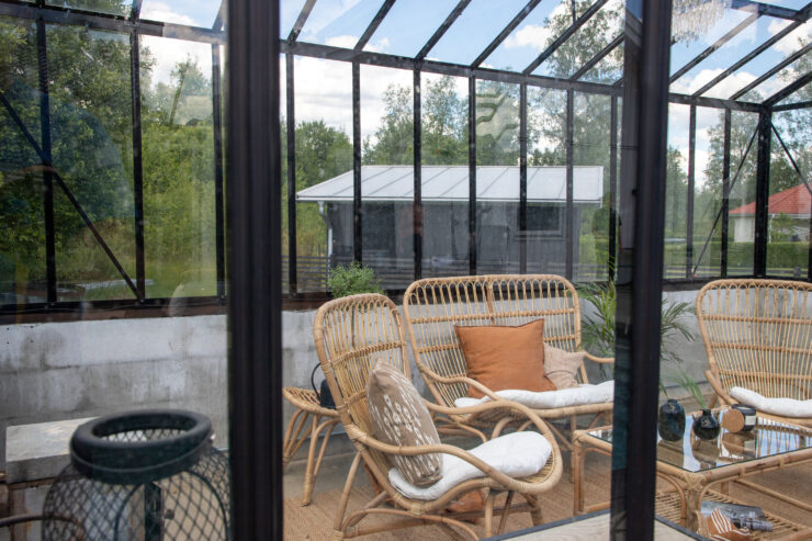 Ella – Salon canapé – Naturel, Transparent