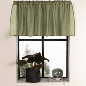 Kaya – Rideau – Vert mousse – 55 x 250 cm
