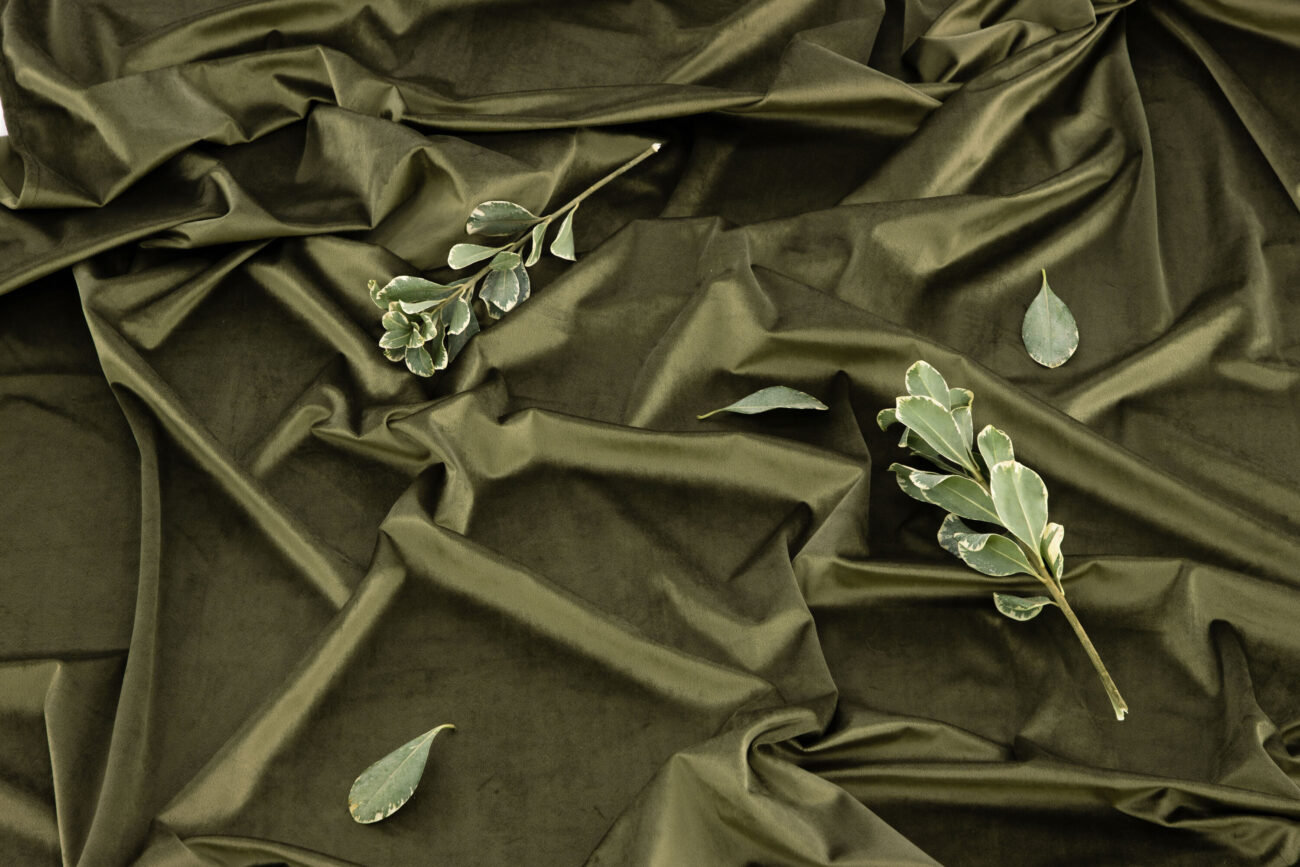 Mary – Rideau – Vert mousse – 250 x 135 cm