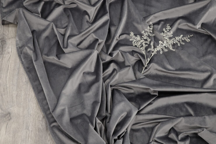 Mary – Rideau – Gris foncé – 250 x 135 cm