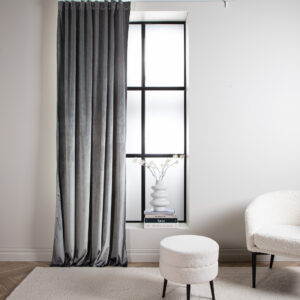 Mary – Rideau – Gris foncé – 250 x 135 cm