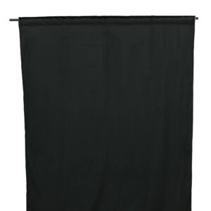 Mary – Rideau – Noir – 250 x 135 cm