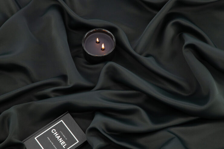 Evelyn – Rideau – Noir – 290 x 135 cm