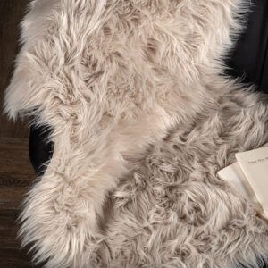 Katy – Plaid – Beige – 90 x 60 cm