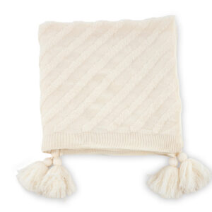 Katlyn – Plaid – Blanc cassé – 170 x 130 cm