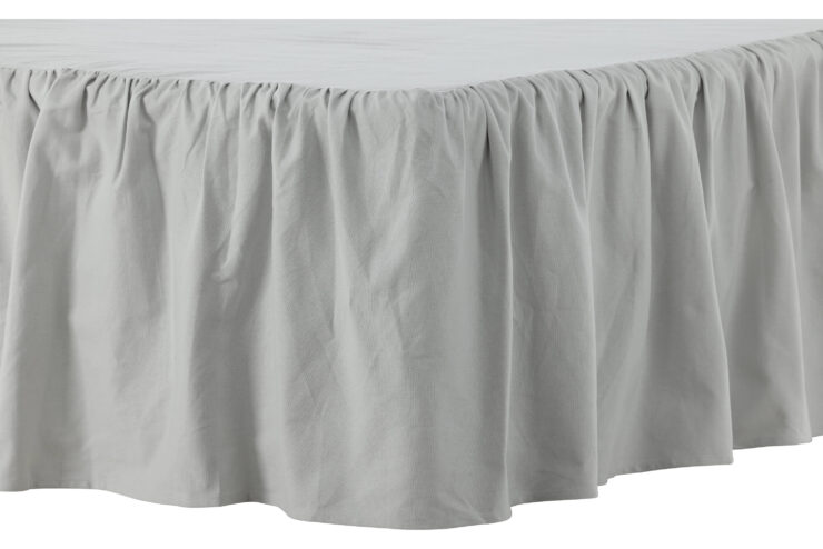Pixy – Linge de lit – Gris clair – 200 x 180 cm
