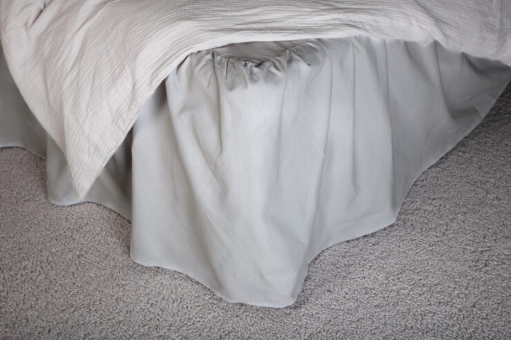 Pixy – Linge de lit – Gris clair – 200 x 180 cm