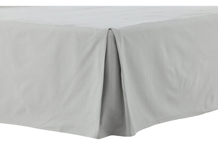 Ziggy – Linge de lit – Gris clair – 200 x 180 cm