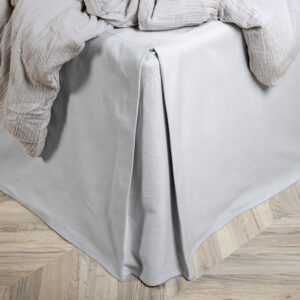 Ziggy – Linge de lit – Gris clair – 200 x 180 cm