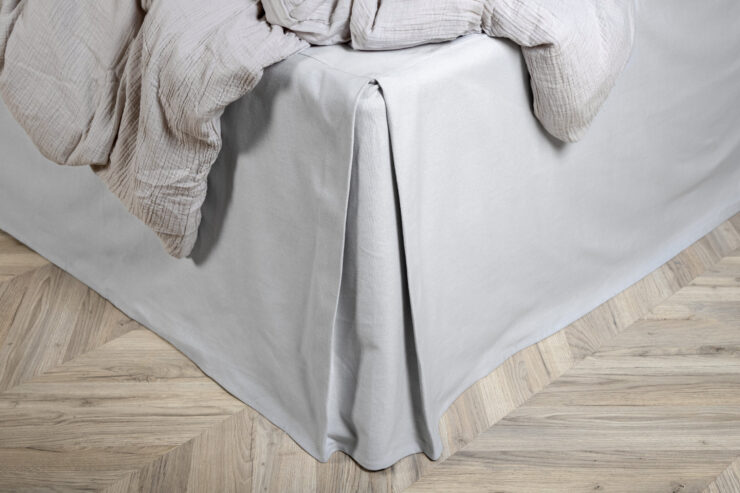 Ziggy – Linge de lit – Gris clair – 200 x 180 cm