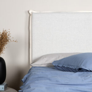 Signe – Headboard Cover – Blanc cassé – 10 x 180 x 140 cm
