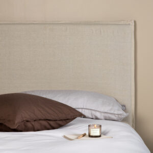Signe – Headboard Cover – Beige – 10 x 180 x 140 cm