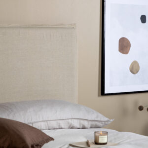 Signe – Headboard Cover – Beige – 10 x 180 x 140 cm