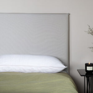 Saga – Headboard Cover – Gris clair – 10 x 180 x 140 cm
